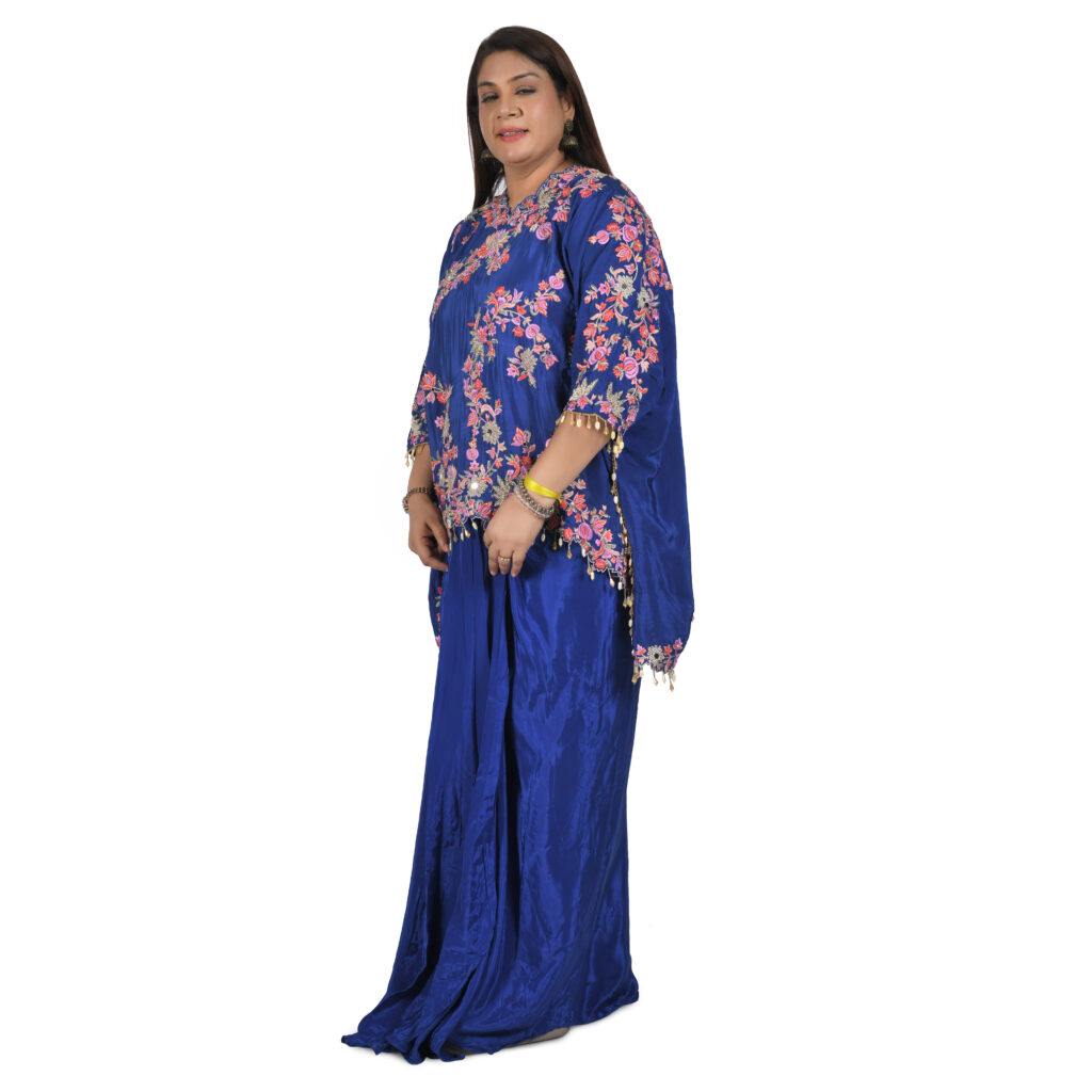 Cape with dhotishirt