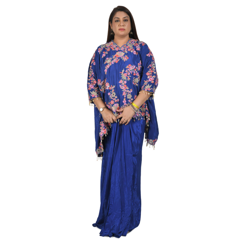 Cape with dhotishirt