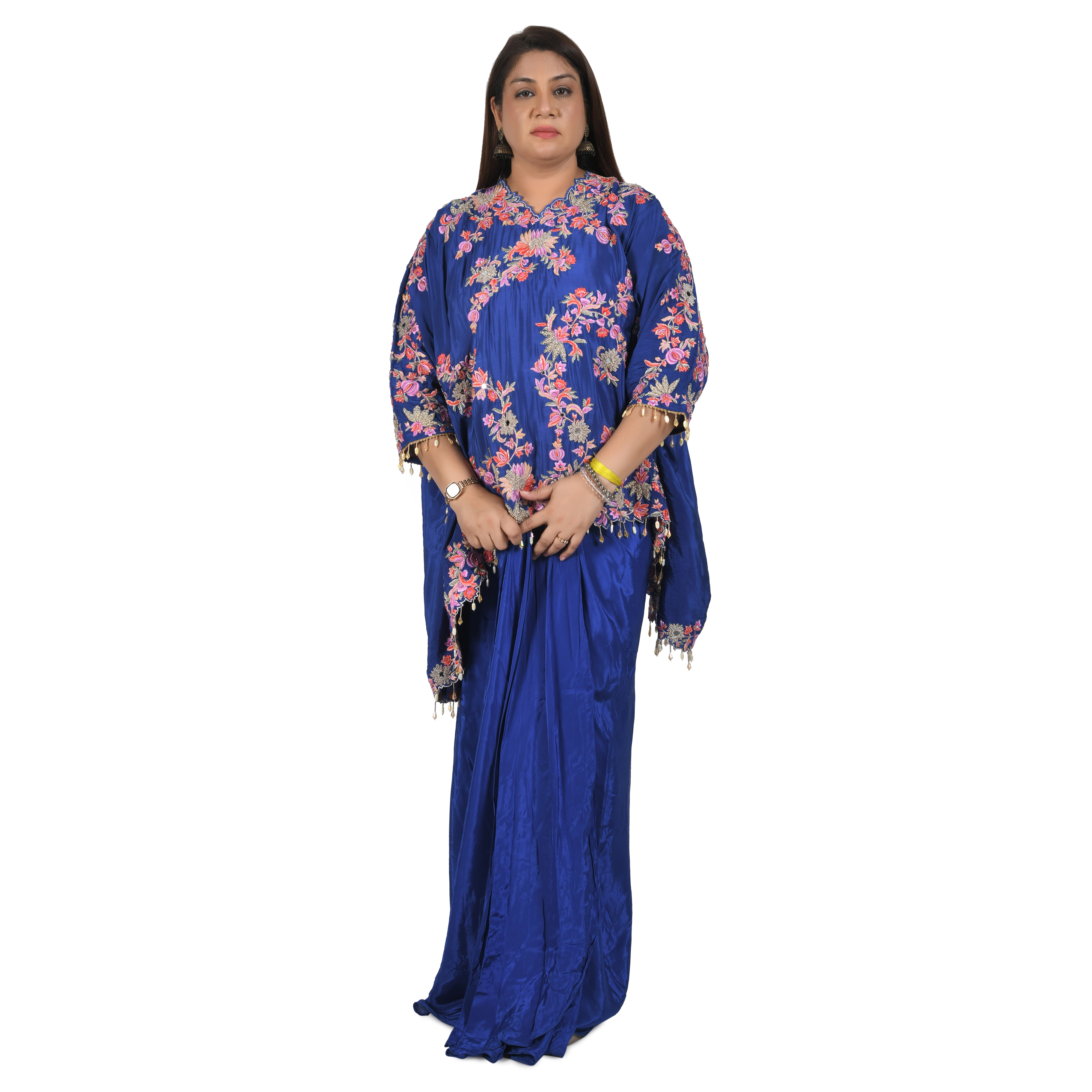Cape with dhotishirt