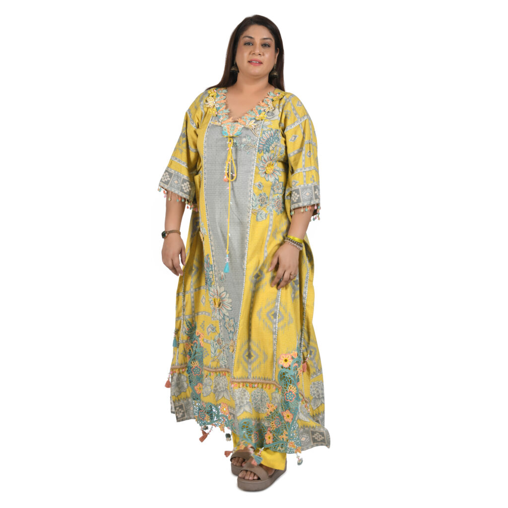 kaftan with plazoo