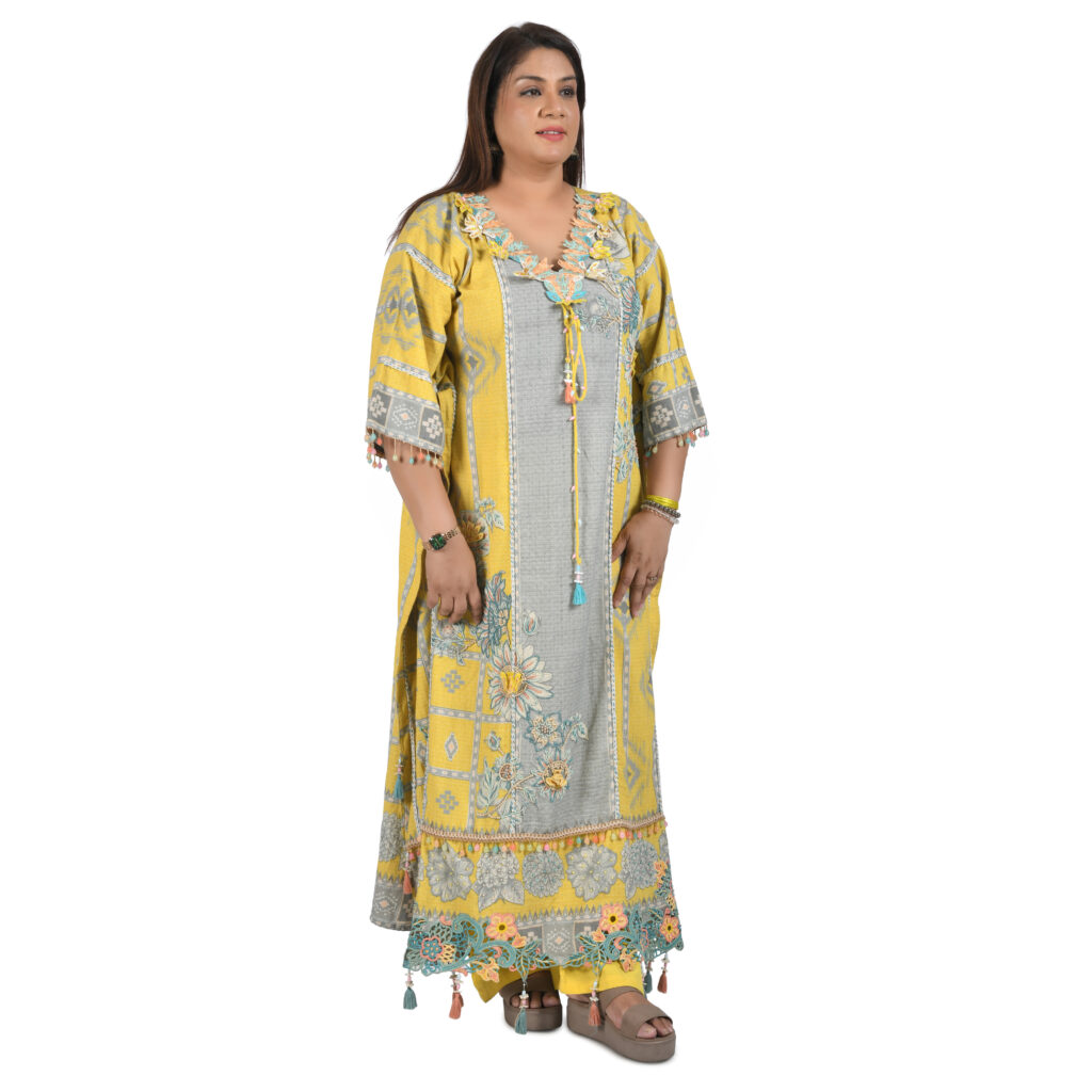 kaftan with plazoo