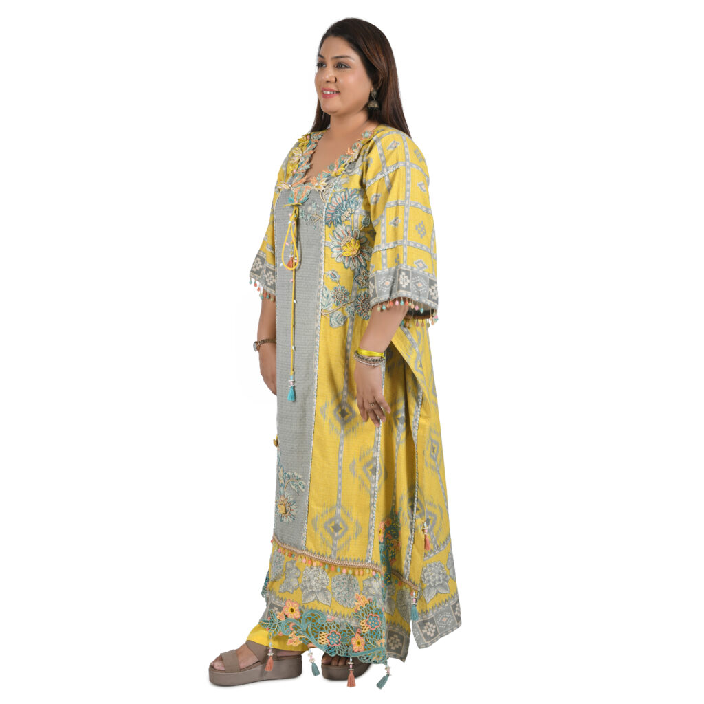 kaftan with plazoo