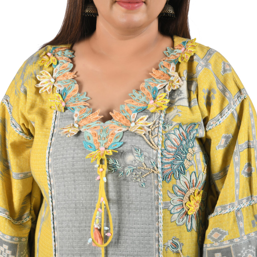 kaftan with plazoo